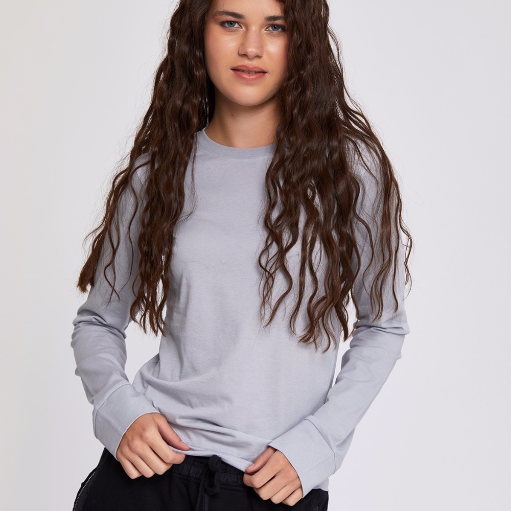 Women's long sleeve t-shirts 100 % great quality Turkish pima cotton luxurious
